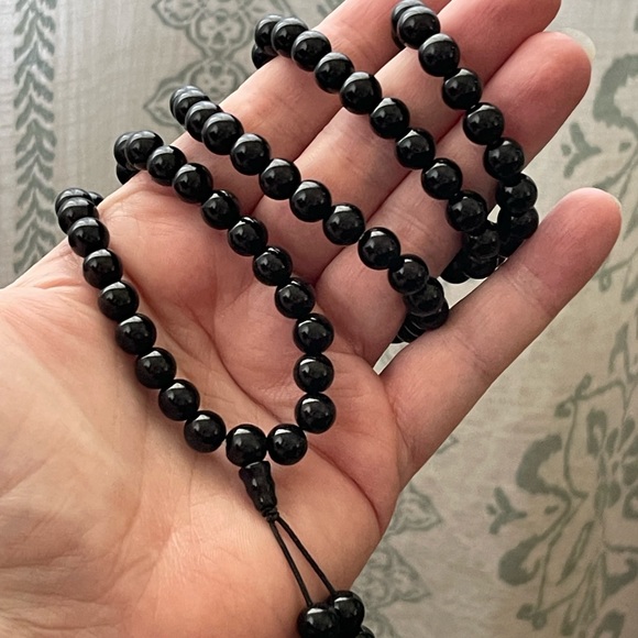 108 Onyx Meditation Mala necklace/bracelet - Picture 2 of 3